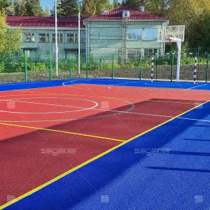 Покрытие для «Умная» спортивная площадка г. Дивногорск (Умные спортивные площадки)